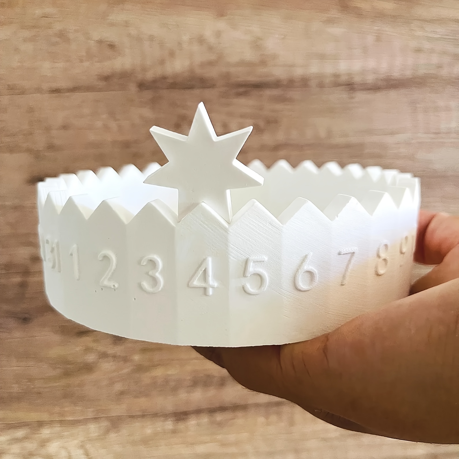 Candle Supplies Usa - 1セット アドベントカレンダー シリコンモールド - カウントダウンキャンドルホルダー＆石膏デコレーション、お祭りムードを演出するDIYクラフト用品