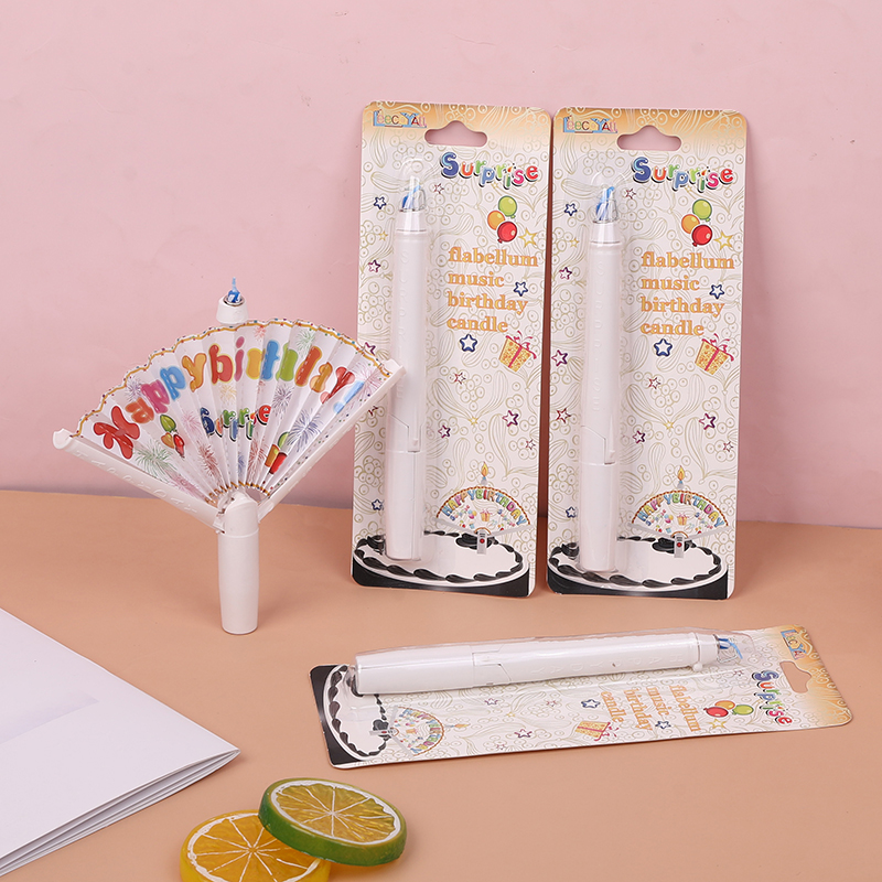 Candle Surprise - クリエイティブサプライズファンバースデーキャンドルハッピーバースデーデコレーションパーティーキャンドルキャンドルケーキトッパーデザートベーキングデコレーションアクセサリー