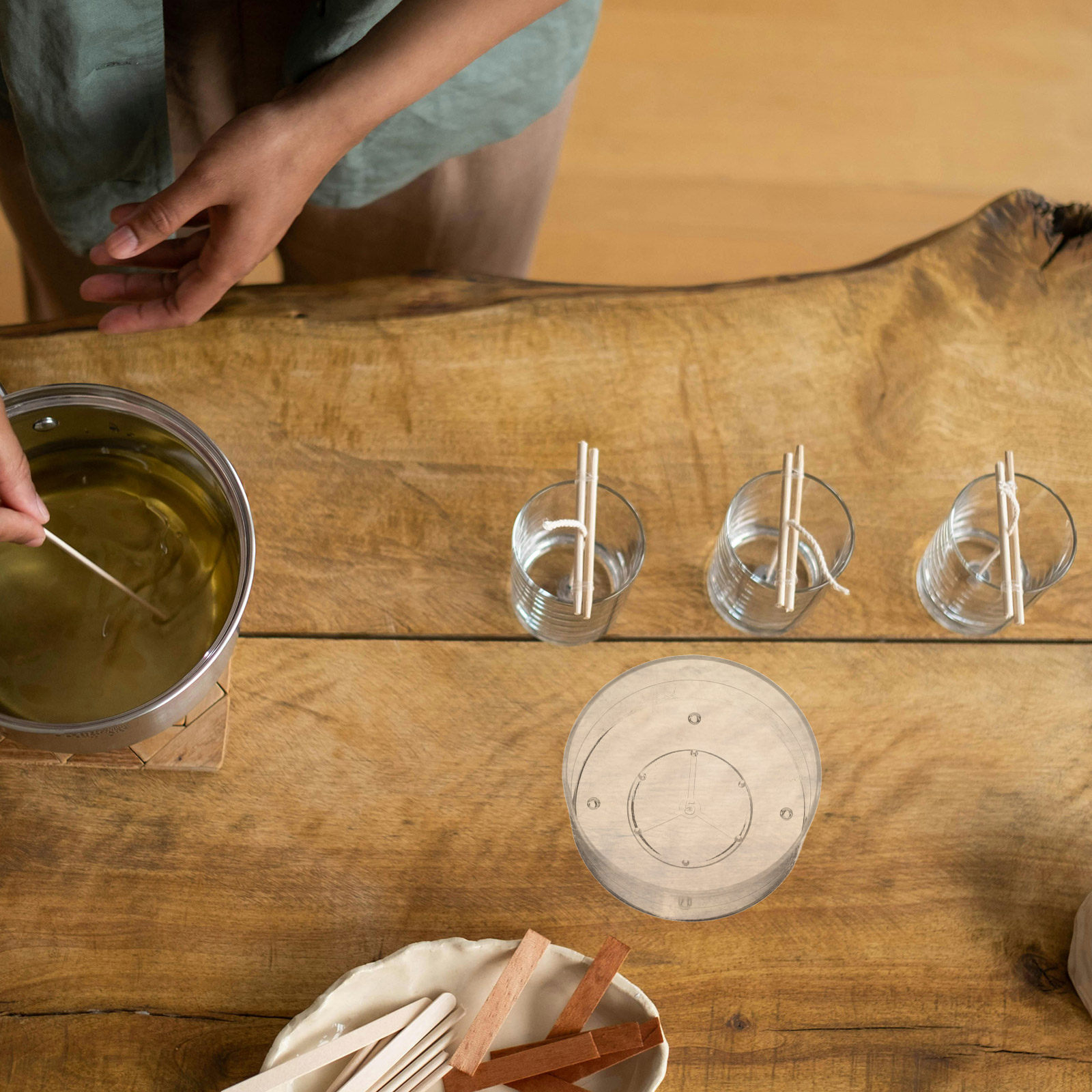 100個入り透明プラスチック製丸型カップ ティーライトキャン - Candle Supplies Usa のレビューと価格