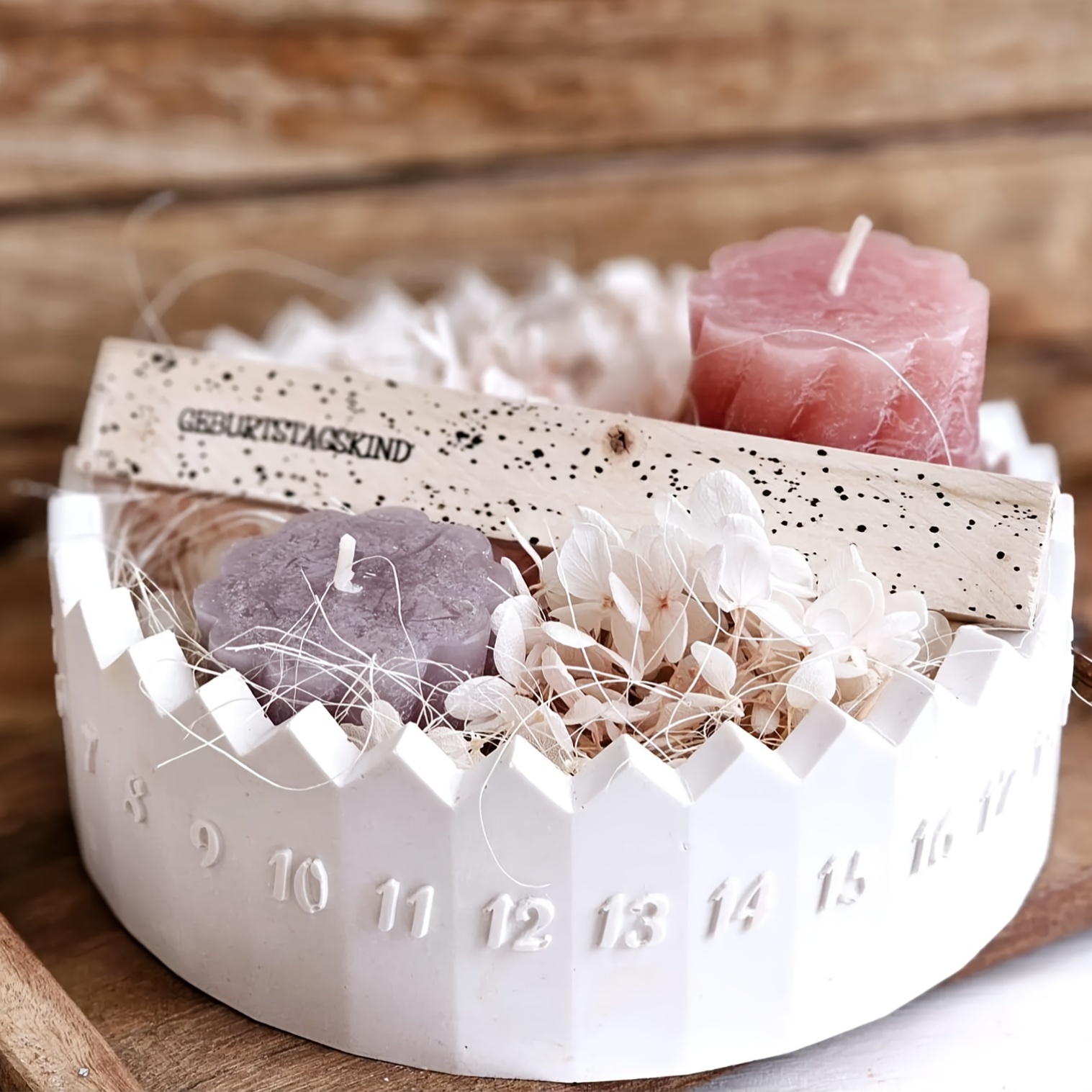 1セット アドベントカレンダー シリコンモールド - カウン - Candle Supplies Usa のレビューと価格
