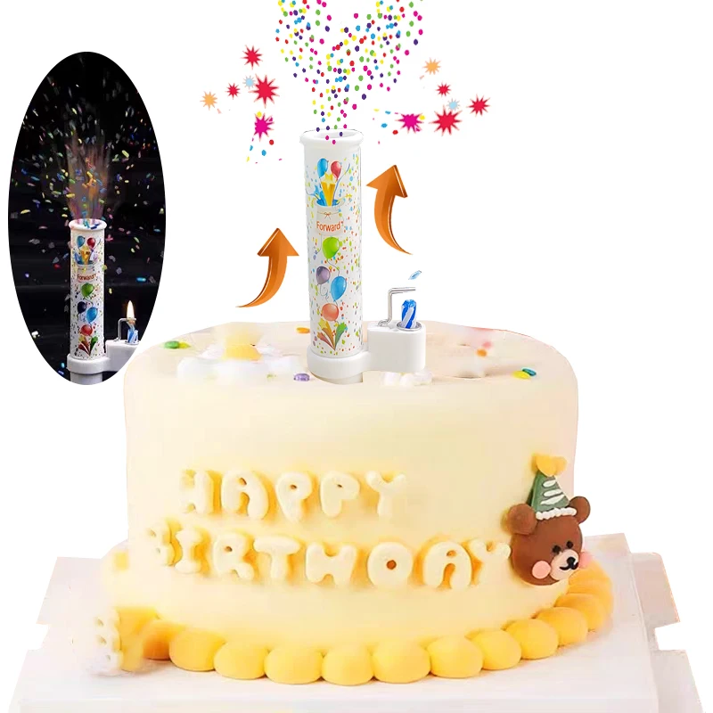 サプライズキャンドル ハッピーバースデーケーキ デコレーショ - Candle Surprise のレビューと価格