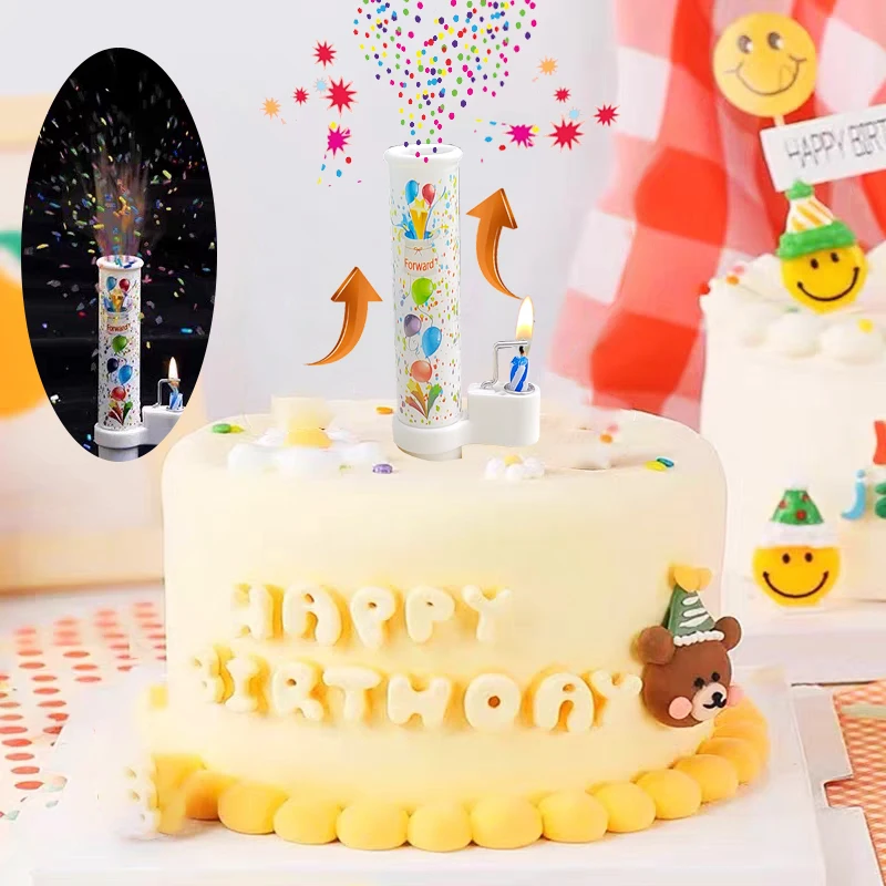 サプライズキャンドル ハッピーバースデーケーキ デコレーショ - Candle Surprise のレビューと価格