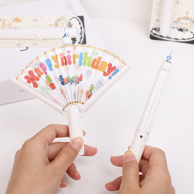 クリエイティブサプライズファンバースデーキャンドルハッピーバ - Candle Surprise のレビューと価格