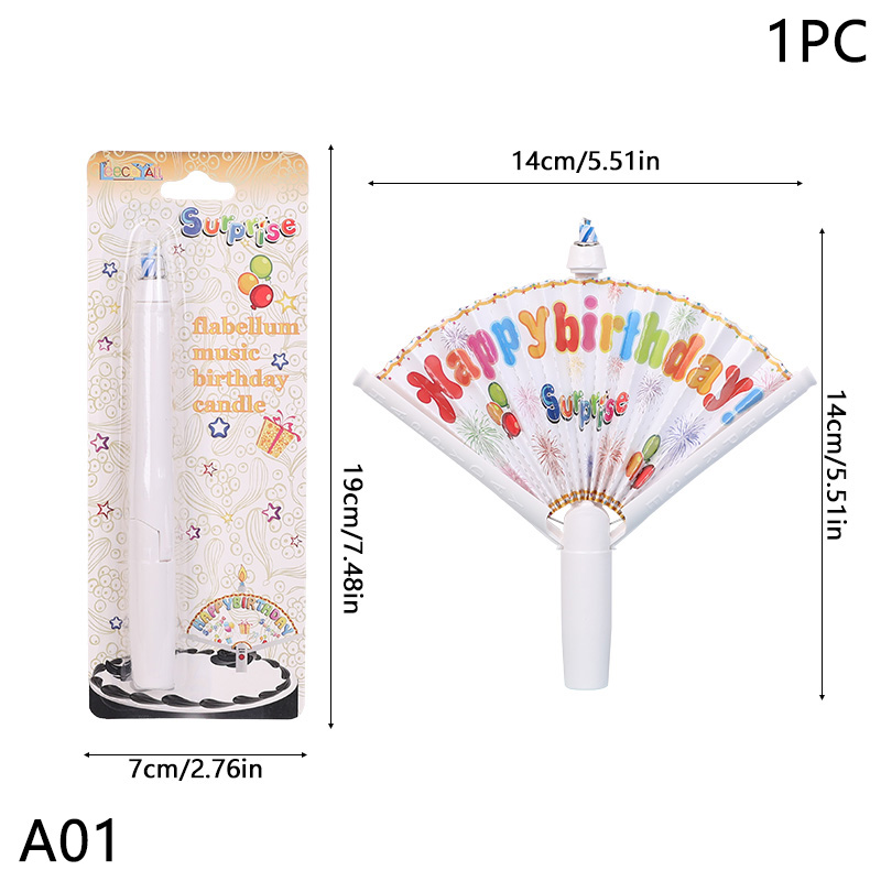 クリエイティブサプライズファンバースデーキャンドルハッピーバ - Candle Surprise のレビューと価格