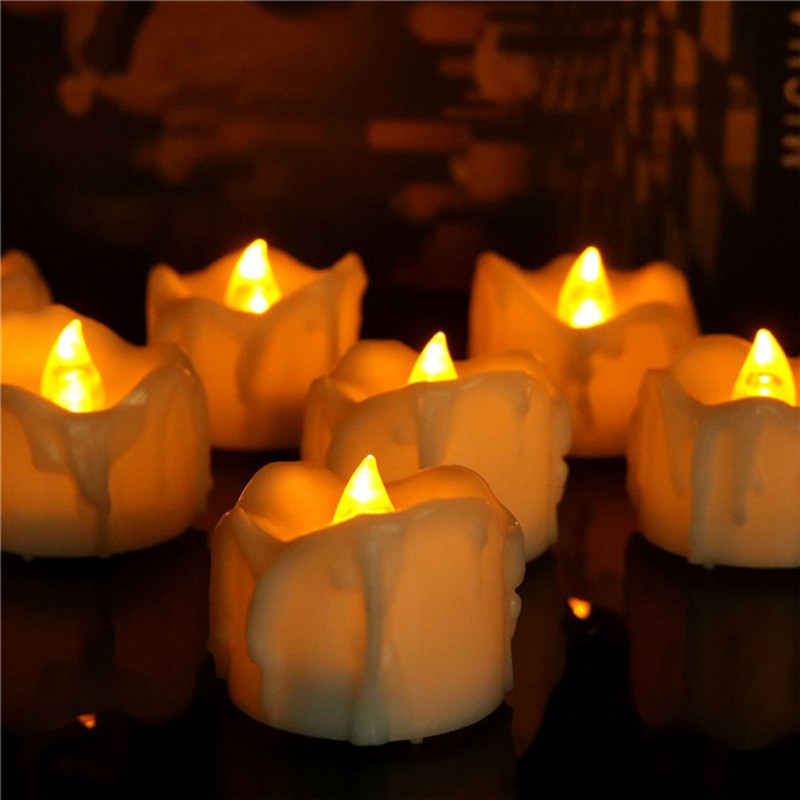 3/6/12 個リモコンフレームレス小型 LED キャンドル - Candle Surprise のレビューと価格