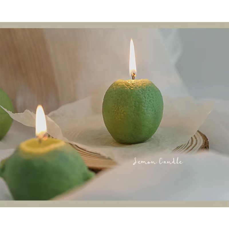 カスタムホームデコレーション レモンキャンドル フォトシーン - Candle Supplies Usa のレビューと価格