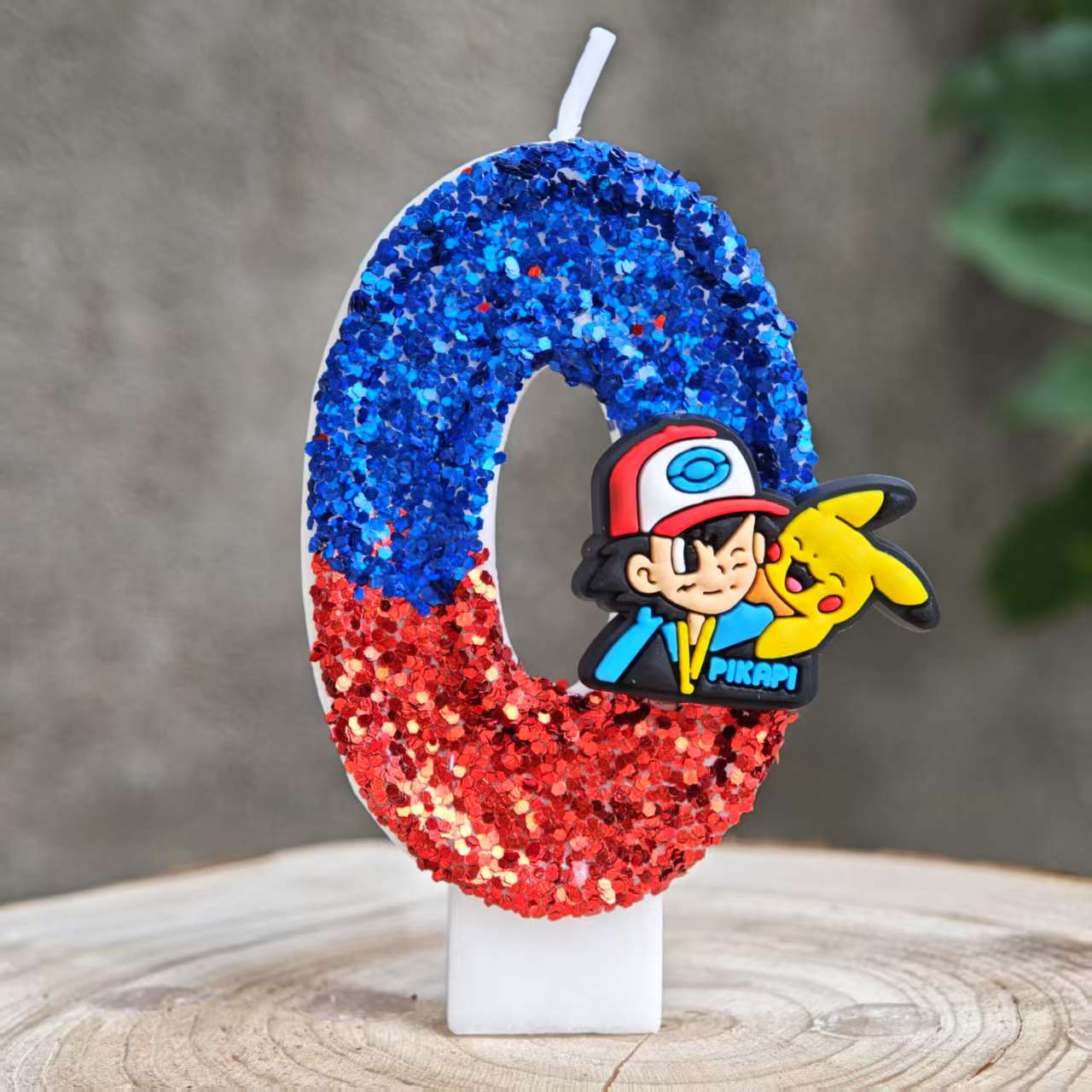 かわいいポケモンキャンドル番号0-9サッカーキャンドルピカチ - Candle Surprise のレビューと価格