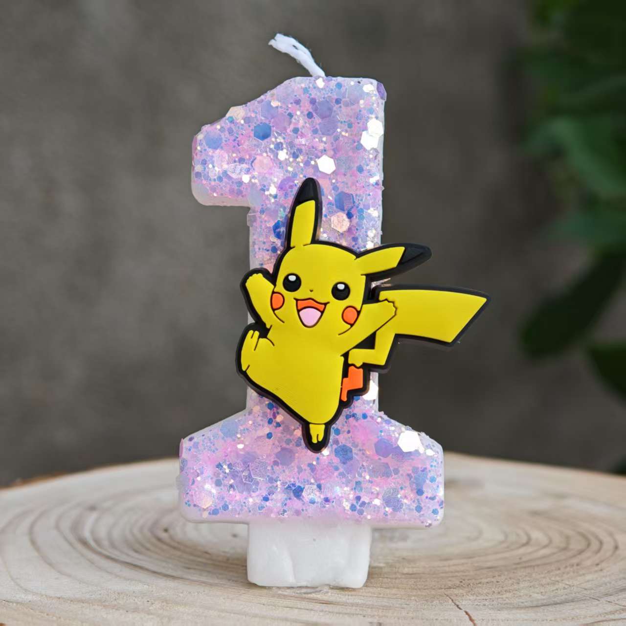 かわいいポケモンキャンドル番号0-9サッカーキャンドルピカチ - Candle Surprise のレビューと価格